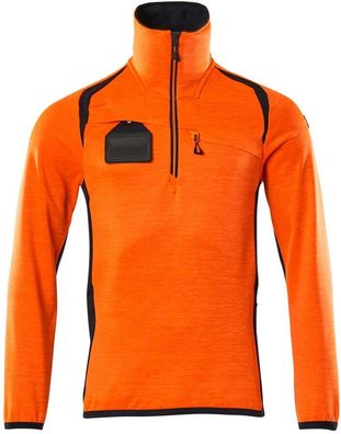 Mascot Fleecepullover mit kurzem Reißverschluss Accelerate Safe 19303-316
