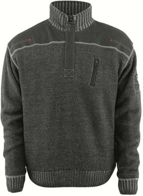Mascot Strickpullover mit kurzem Reißverschluss Naxos Frontline 50354-835