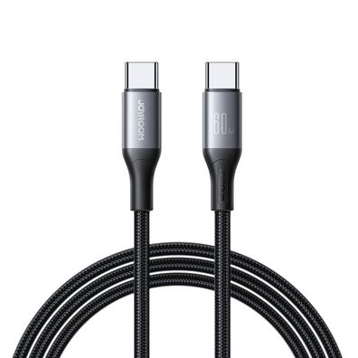 Joyroom S-A28 Flash Series 60W USB-C - USB-C Kabel 1m schwarz