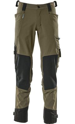 Mascot Hose mit Knietaschen Advanced 17079-311 Moosgrün-C56/76