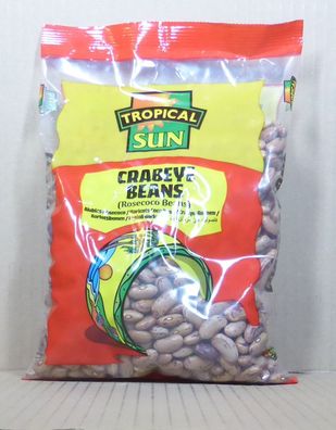 500gr. Crabeye Beans / Borlotti Bohnen getrocknet von Tropical Sun, Myanmar