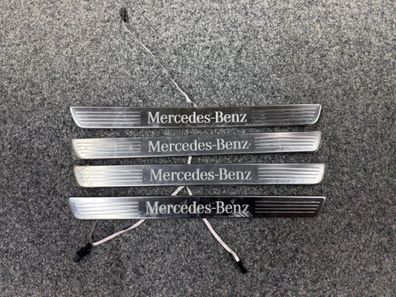 4X Mercedes-Benz X167 GLS Einstiegsleiste/Zierblende Beleuchtung A1676861300 NEU