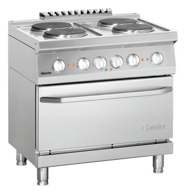 Elektroherd Herd Backofen 4 Platten EBO 800 x 700 x 850 Imbiss Gastro Gastlando