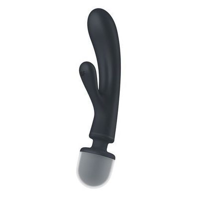 Satisfyer Triple Lover Multifunktionaler Intimvibrator Grau, 1 Stück