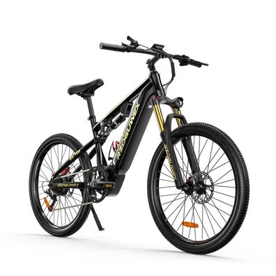 Rzoguwex RX700 Elektrofahrrad, 500-W-Motor, 48-V-17.5-Ah-Akku, 26-Zoll-Reifen