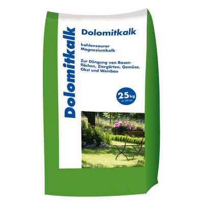 Dolomitkalk Kalkdünger 25kg - Lieferumfang: 25 kg Sack