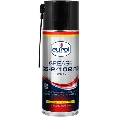 EUROL GREASE CS-2/102FD Spray 400 ml Mehrzweck Schmierfett Schmiermittel SYNGIS