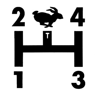 Deutz Baureihe 06/07 Aufkleber Schaltschema Traktor Aufkleber Klebefolie (3)