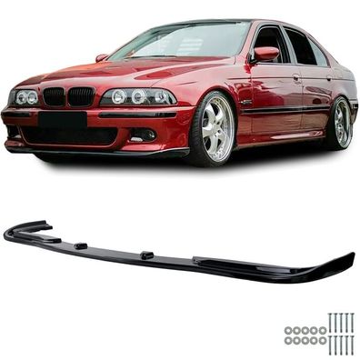 Front Spoilerlippe Schwarz Glanz passt für 5er BMW E39 Vorfacelift 1995-2000