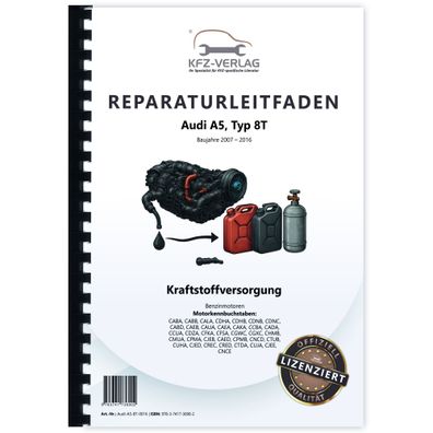 Audi A5 Typ 8T 2007-2016 Kraftstoffversorgung Benzinmotoren Reparaturanleitung