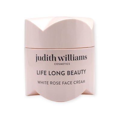 Judith Williams Life Long Beauty White Rose Face Cream, 120 ml