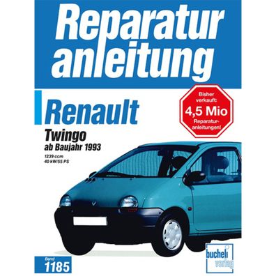 Renault Twingo I Typ C06 1993-2012 Reparaturanleitung/Handbuch Bucheli Verlag