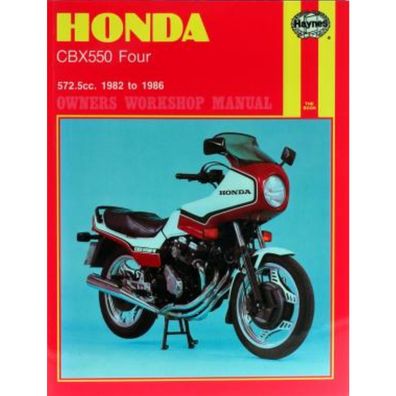 Honda Motorrad CBX550 Four (1982-1986) Reparaturanleitung Haynes