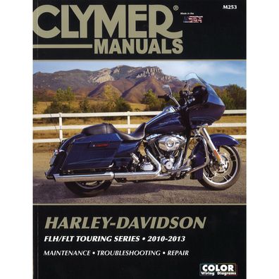 Harley-Davidson FLH FLT Touring Series (2010-2013) Reparaturanleitung Clymer