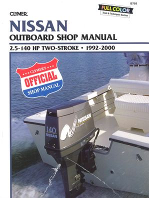 Nissan 2-Takt Außenborder 2,5-140 PS 1992-2000 Reparaturanleitung Clymer
