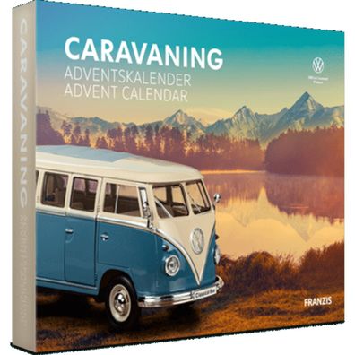 Caravaning VW Bulli T1 Bus Camping Adventskalender Weihnachten Franzis Verlag