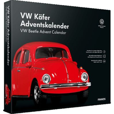 Volkswagen Käfer Adventskalender Wirtschaftswunder Weihnachten Franzis Verlag