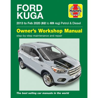 Ford Kuga 2013-2020 Benzin Petrol Diesel Reparaturanleitung Haynes