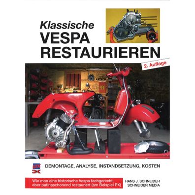 Klassische Vespa Restaurieren Demontage Analyse Instandsetzen Reparaturanleitung