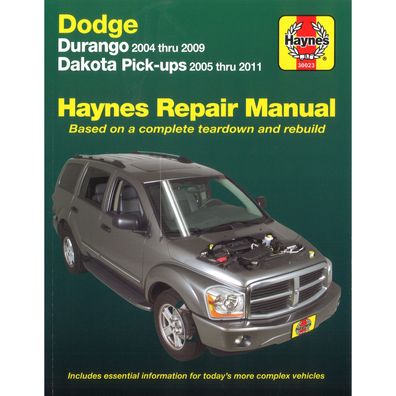 Dodge Durango Dakota Pick-ups 2004-2011 Reparaturanleitung Haynes