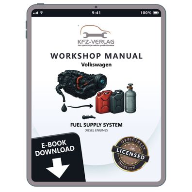 VW Bus T5 (03-09) fuel supply system diesel engines repair workshop manual eBook