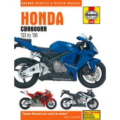 Honda Motorrad CBR600RR (2003-2006) Reparaturanleitung Haynes