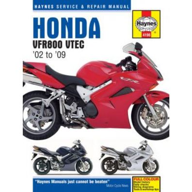 Honda Motorrad VFR800 VTEC (2002-2009) Reparaturanleitung Haynes