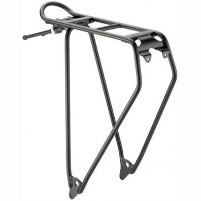 Racktime H.R.-Gepäckträger "Light-it" Aluminium, V 26", schwarz