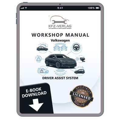 VW ID. Buzz type EB from 2022 driver assist system repairs workshop manual eBook
