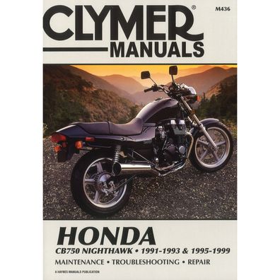 Honda CB750 Nighthawk (1991-1993 & 1995-1999) Reparaturanleitung Clymer