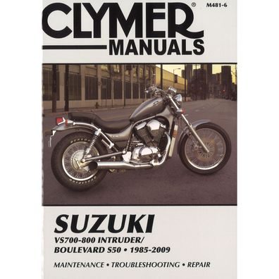 Suzuki VS700-800 Intruder Boulevard S50 (1985-2009) Reparaturanleitung Clymer