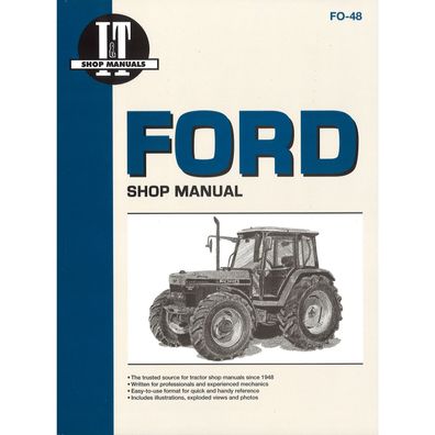 Ford New Holland 5640 6640 7740 7840 8240 8340 Traktor Reparaturanleitung I&T