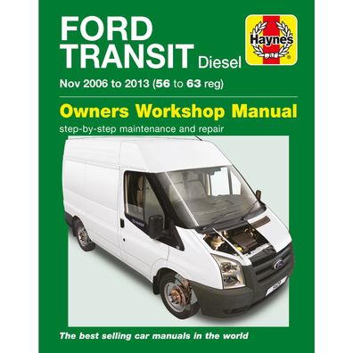 Ford Transit 2006-2013 Diesel Transporter Reparaturanleitung Haynes