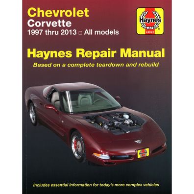 Chevrolet Corvette (1997-2013) Reparaturanleitung Haynes
