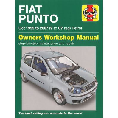 Fiat Punto Schrägheck 1,2L Benzin Oktober 1999 - 2007 Reparaturanleitung Haynes