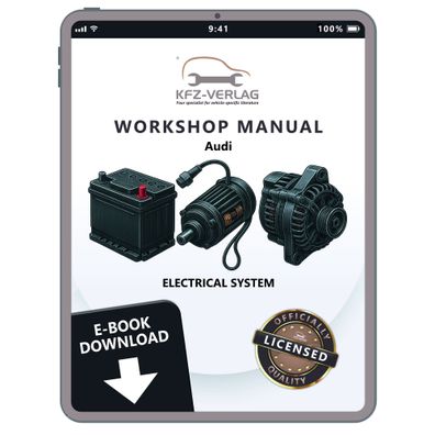Audi A6 type 4G 2010-2018 electrical system repair workshop manual eBook