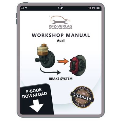 Audi Q2 type GA from 2016 brake systems repair workshop manual eBook pdf