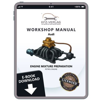 Audi A8 4D (94-02) motronic injection ignition system 420 hp repair manual eBook