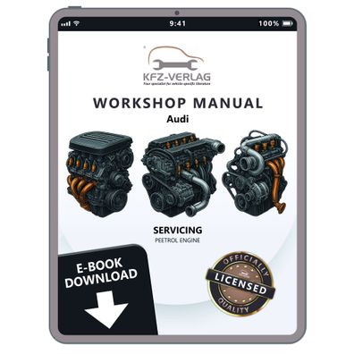 Audi Q2 GA from 2016 servicing petrol engines 125-310 hp repair manual eBook