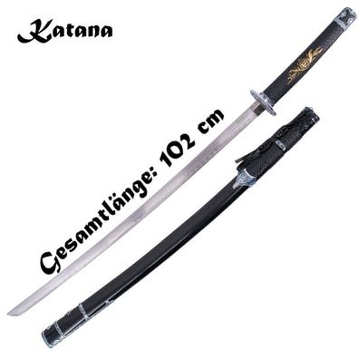 NEU Samurai Holz Katana Schwert 102cm groß für Cosplay Sammler Japan Fans LARP