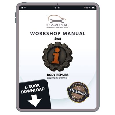 Seat Inca 6K 1995-2003 general information body repairs workshop manual eBook