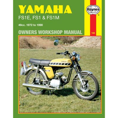 Yamaha FS1/FS1E/FS1M/FS1SE DX/A/DXA 1972-1990 Motorrad Reparaturanleitung Haynes