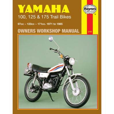 Yamaha DT100/DT125/DT175 E/MX LT/AT/CT 1971-1985 UK US Reparaturanleitung Haynes