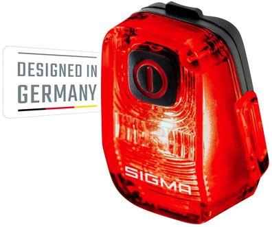 SIGMA SPORT Rücklicht "Hiro 10"Mit deutschem Prüfzeichen, US