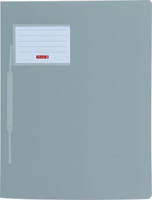 Brunnen 102015092 Schnellhefter FACT!pp transluzente PP-Folie silver