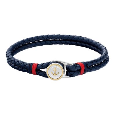Tommy Hilfiger Lederarmband geflochten Herren 2790691