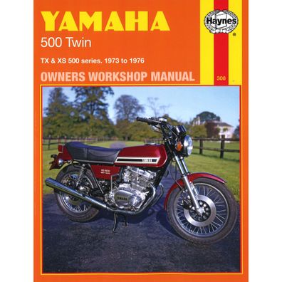 Yamaha TX500/TX500A/XS500 B/C 1973-1976 UK US Motorrad Reparaturanleitung Haynes