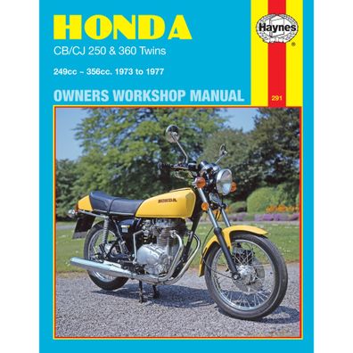 Honda CB/CJ 250/360 G/T Twins 1973-1977 UK US Motorrad Reparaturanleitung Haynes