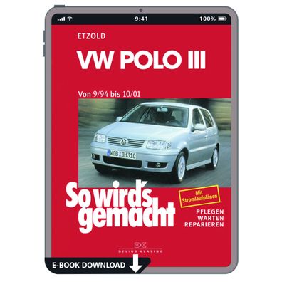 VW Polo Classic 3 Typ 6N 1994-2001 So wird's gemacht Reparaturanleitung E-Book