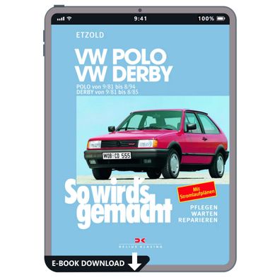 VW Polo 2 Typ 86C 1981-1994 So wird's gemacht Reparaturanleitung E-Book PDF